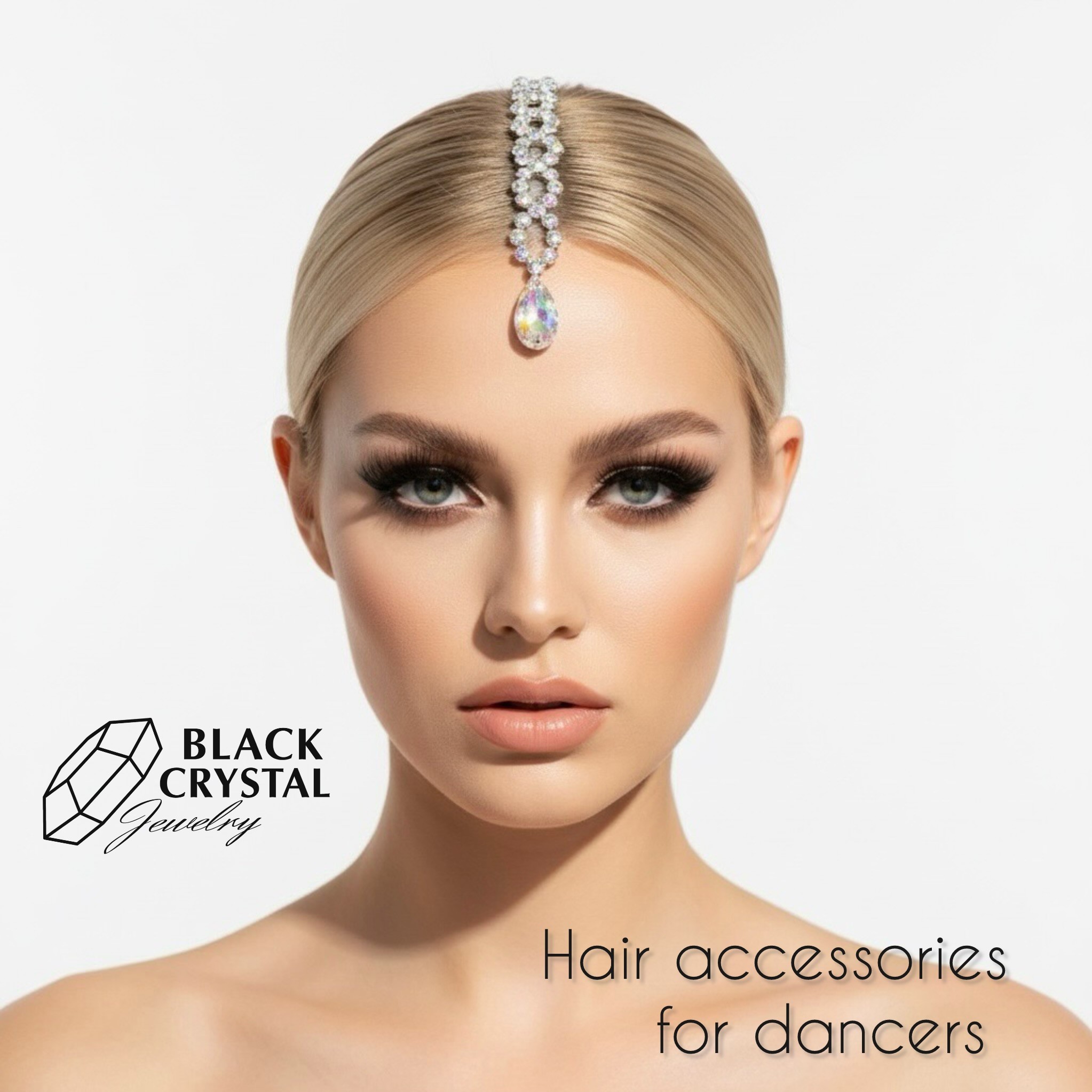 AKCESORIA DO TAŃCA BLACK CRYSTAL